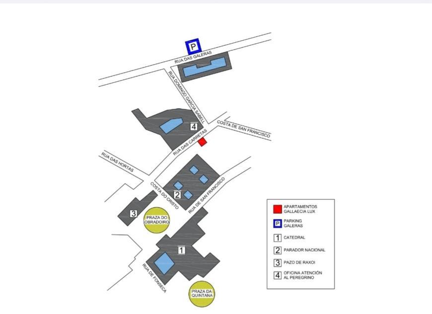Apartamento Gallaecia Lux Santiago de Compostela Zewnętrze zdjęcie